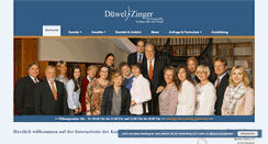 Desktop Screenshot of duewel-zinger.de